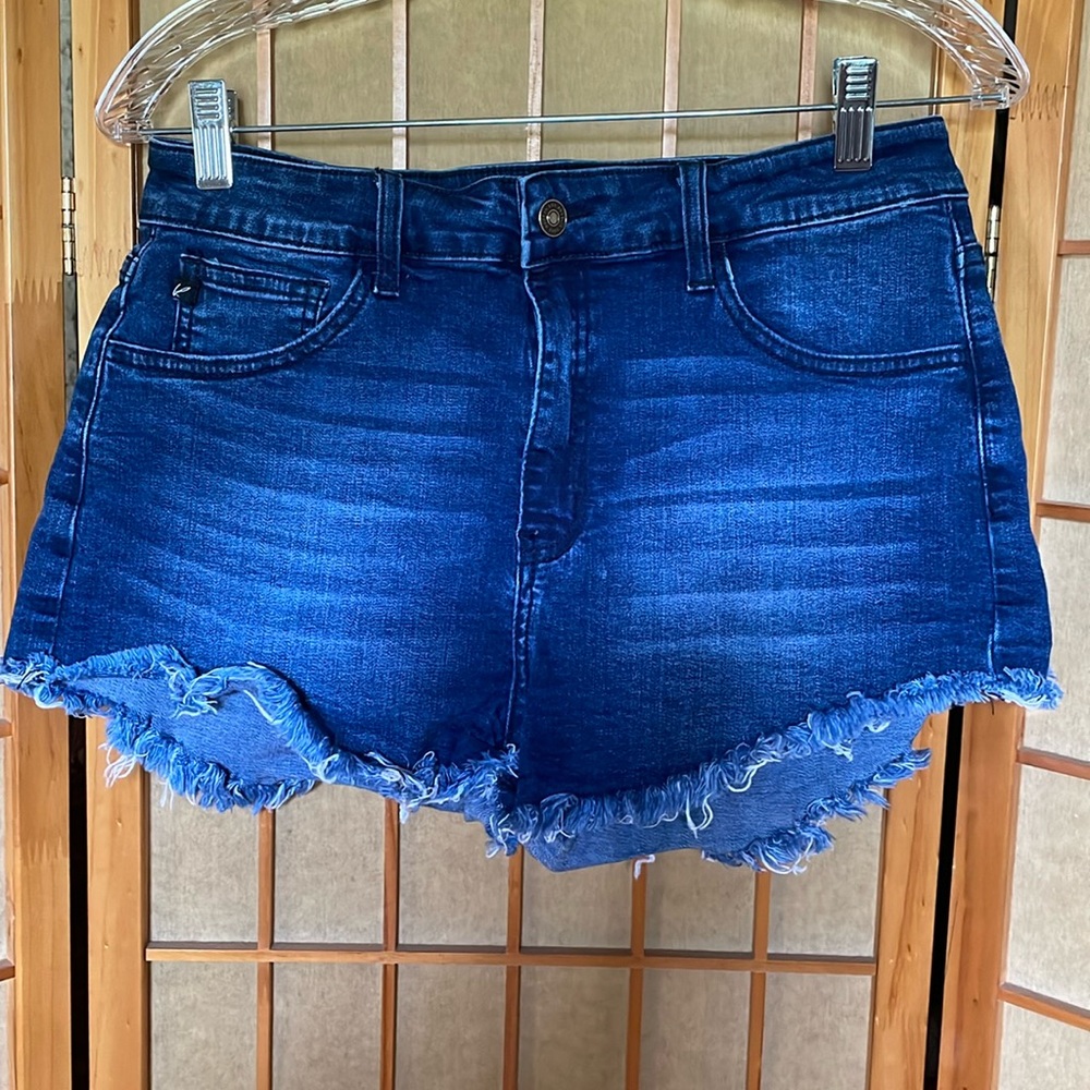 KanCan Shorts Cut Off Blue Jeans Shorts